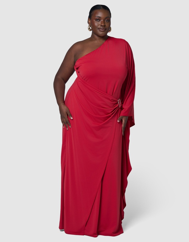 Pink Dusk by Curve Project - Angel Maxi Dress