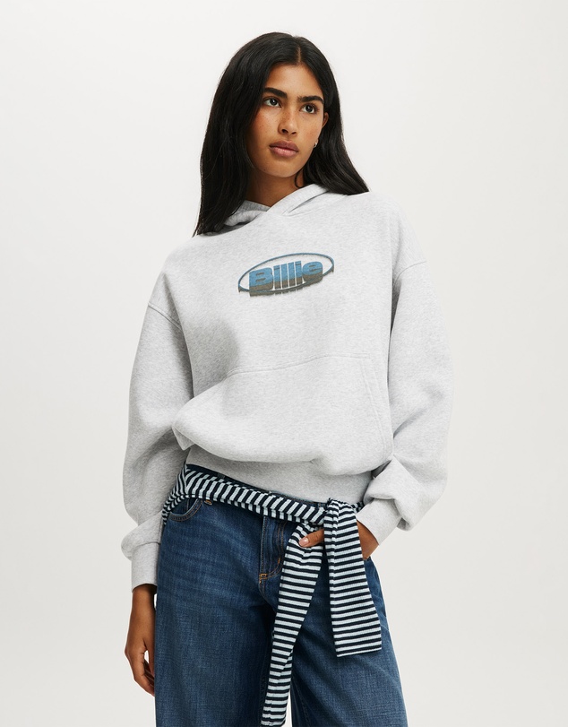 Cotton On - Boxy License Graphic Hoodie