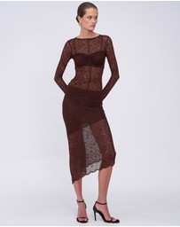 Suboo - Paris Long Sleeve Top with Built in Bralette