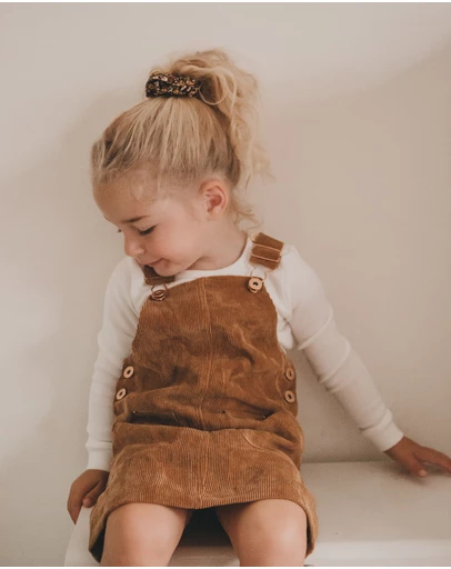 WITH LOVE FOR KIDS - Hazel Cord Pinafore Dress - Babies - Kids