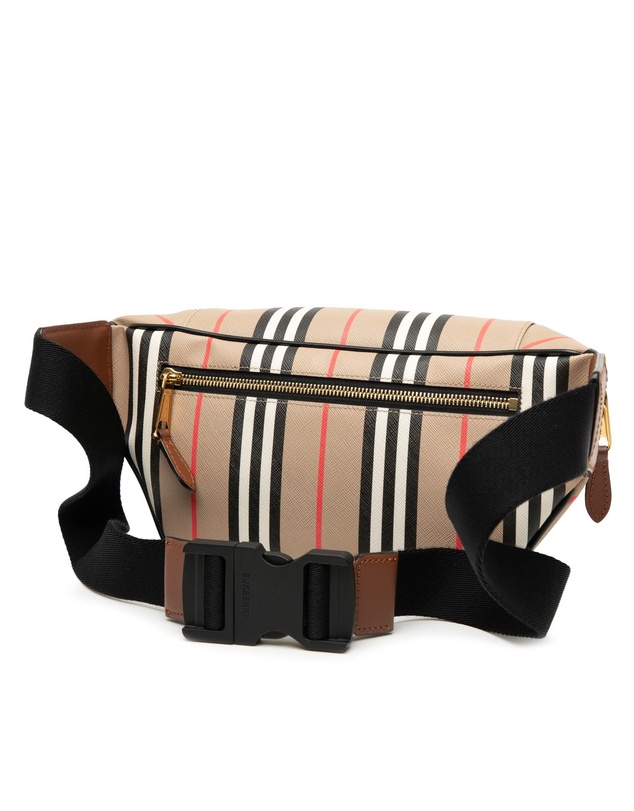 Pre-Loved by Azura Reborn - Pre-Loved Icon Stripe Coated Canvas Sonny Belt Bag