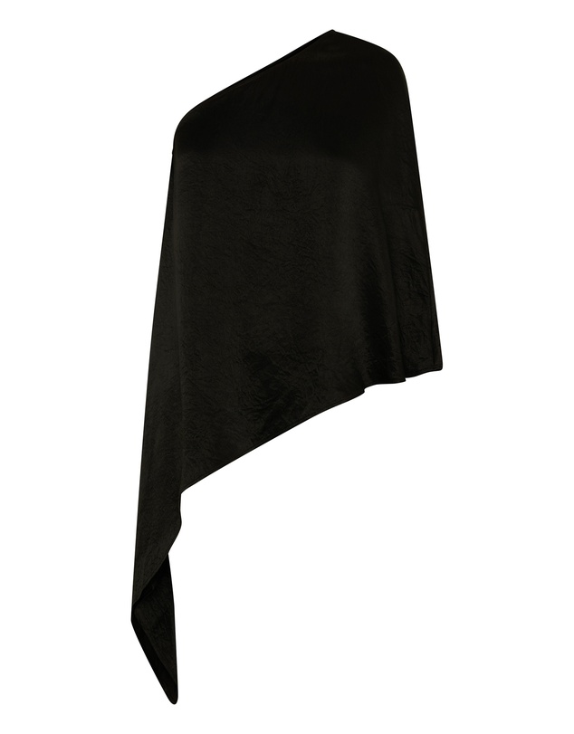 Third Form - Crush One Shoulder Cape