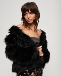 Superdry - Short Faux Fur Coat