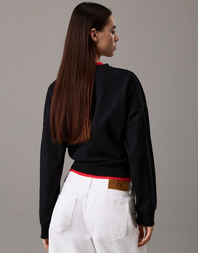 Calvin Klein Jeans - Monologo French Terry Relaxed Sweatshirt