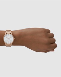 Armani Exchange - Rose Gold Tone Analogue Watch