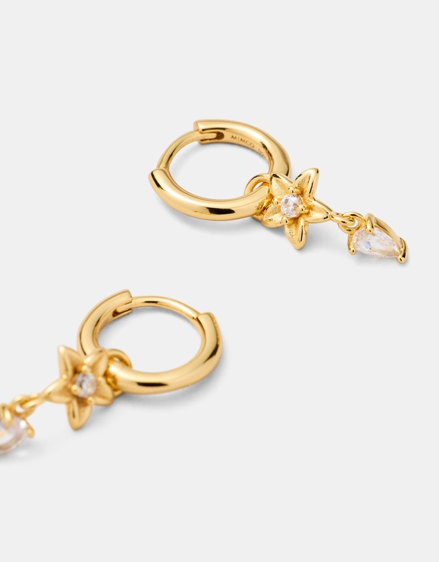 MIMCO - Asteria Charm Hoop Earrings