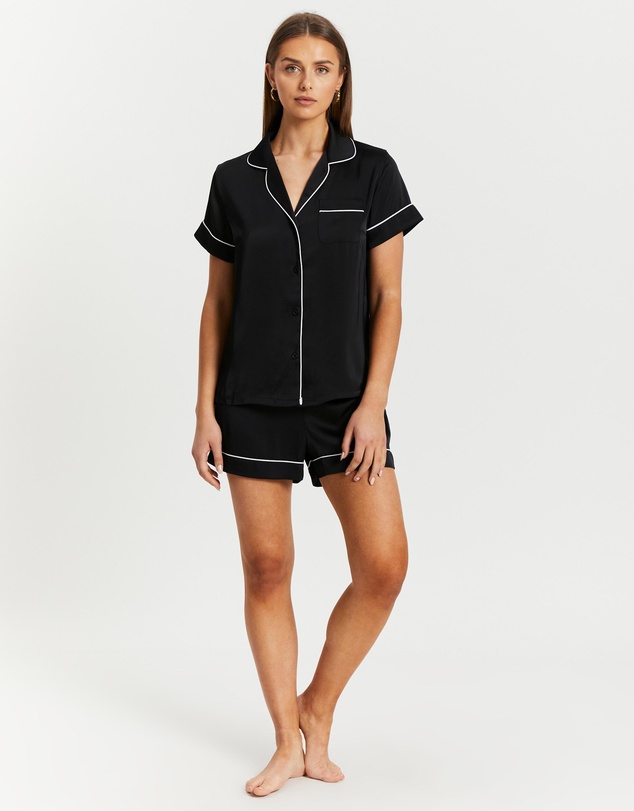 Atmos&Here - Lilah Short Satin PJ Set