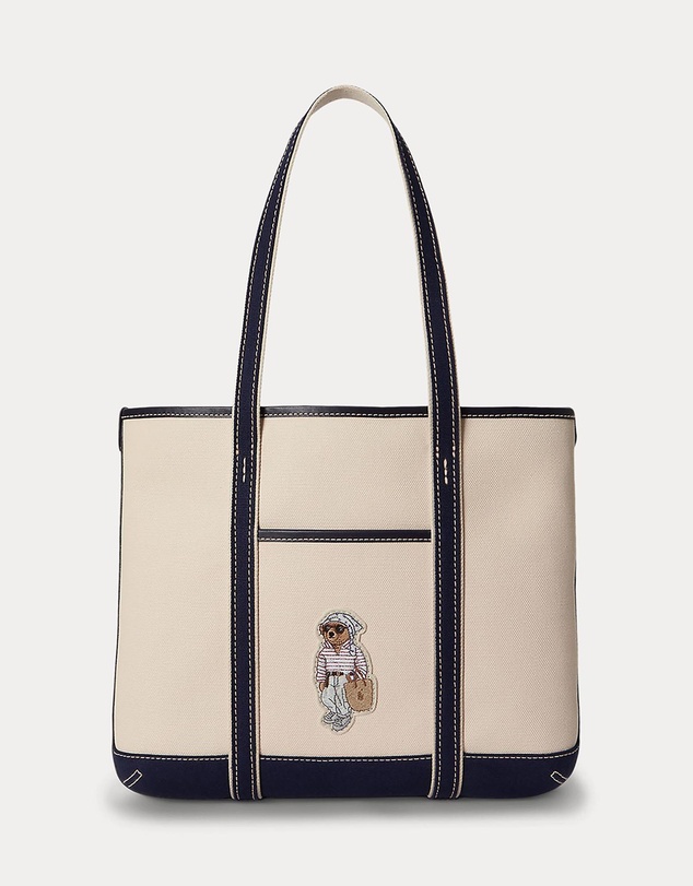 Polo Ralph Lauren - Polo Bear Canvas Small Shopper Tote