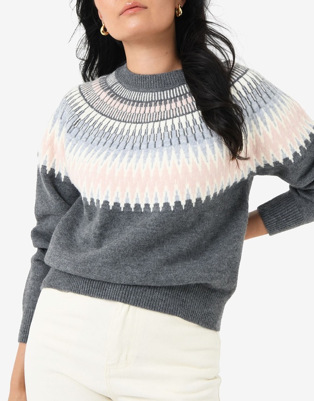 Forcast - Natasha Fair Isle Sweater