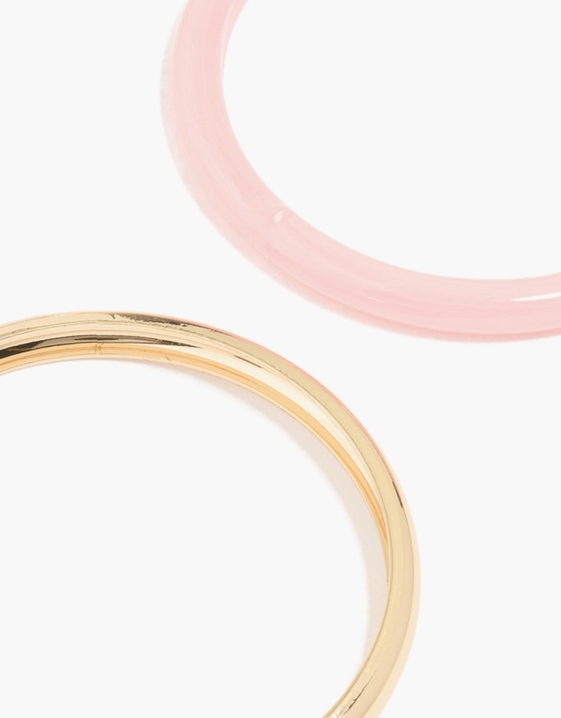 Lovisa - Acrylic & Gold Bangles 4-Pack
