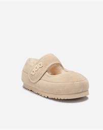 Ozwear Connection Uggs - Ugg Logo Kids Mary Jane