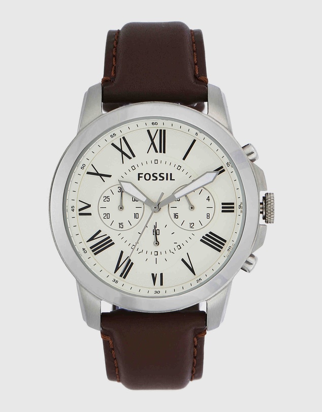 Fossil - Grant Brown Chronograph Watch