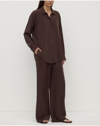 Assembly Label - Betty Silk Long Sleeve Shirt
