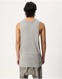 Surrounded By Ghosts - The Titanium Rib Knit Muscle T-Shirt