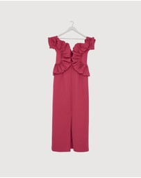 Revibe - Repaired Acler Darnhill Midi Dress - AU 12