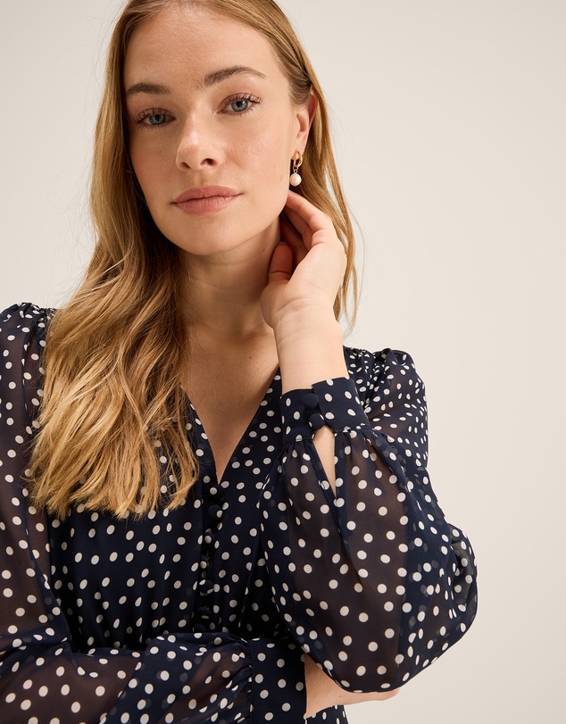 Review - Ditzy Dot Dress