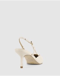Siren - Yoyo Slingback Kitten Heels