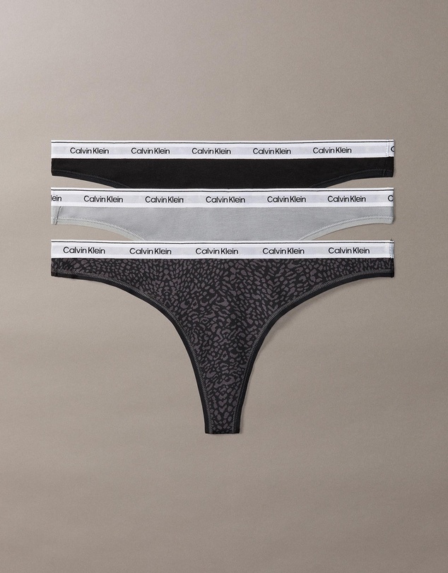 Calvin Klein - 3-Pack Icon Logo Thong