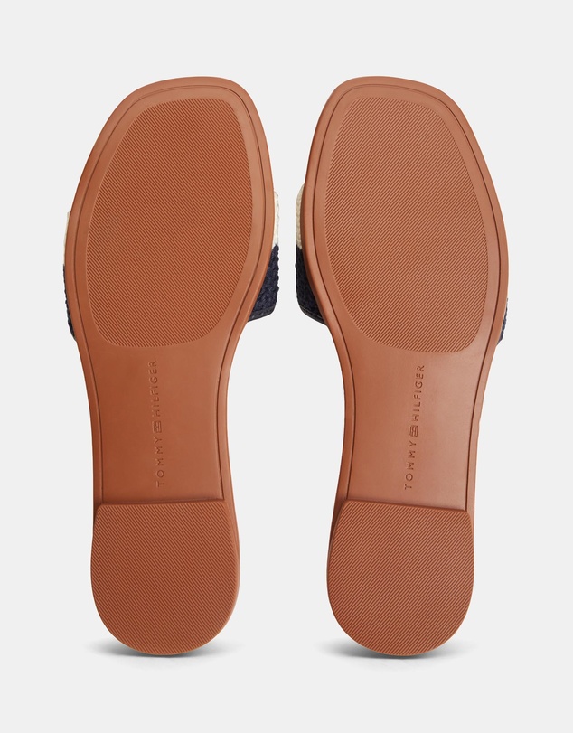 Tommy Hilfiger - Rosalia Crochet Flat Mules - Women's