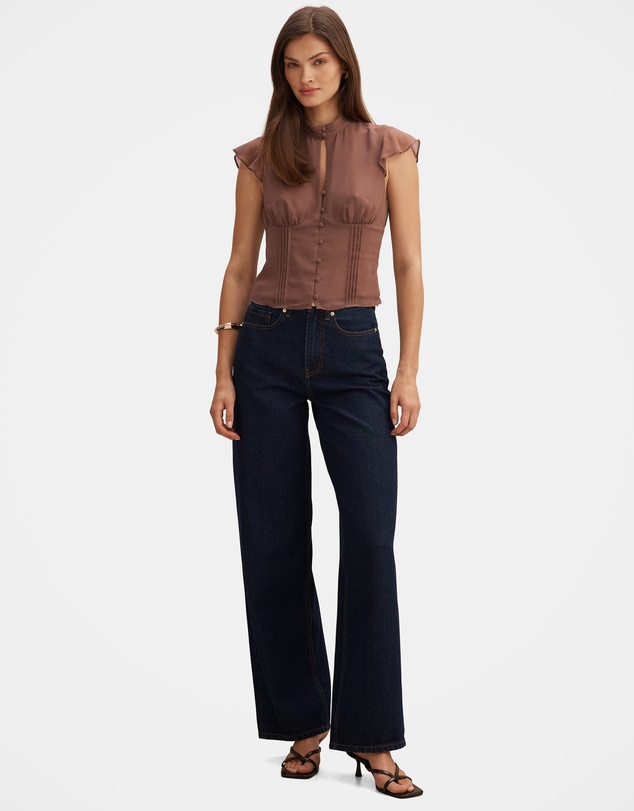 Forever New - Eden Keyhole Blouse