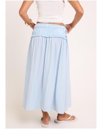 Subtitled - Chloe Shirred Midi Skirt