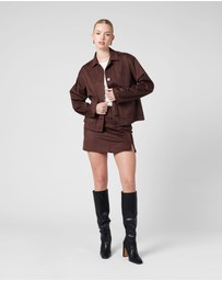 MVN - Faux Suede Jacket