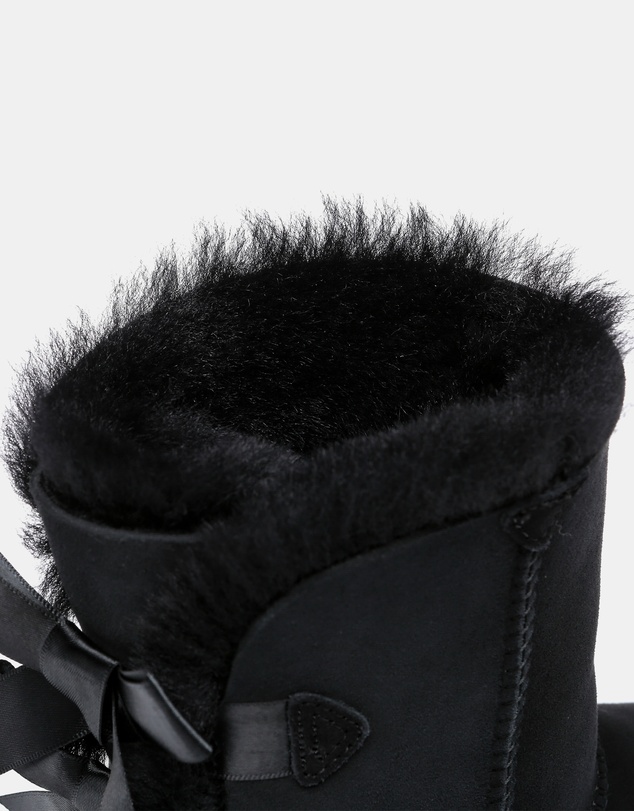 EVERAU - EverAU Ugg Short Back Bow Sheepskin Upper UGG Boots