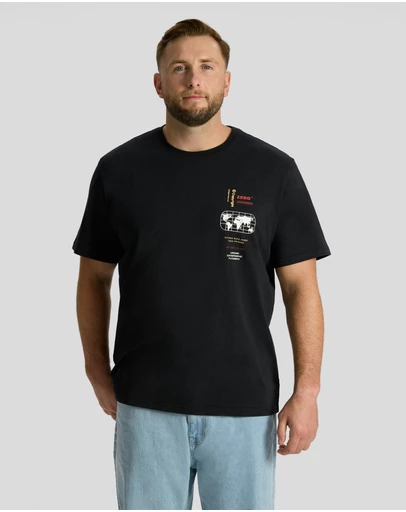 Johnny Bigg - Chest Print Crew Neck Tee