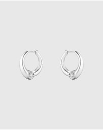 Georg Jensen - Reflect Earhoops Large