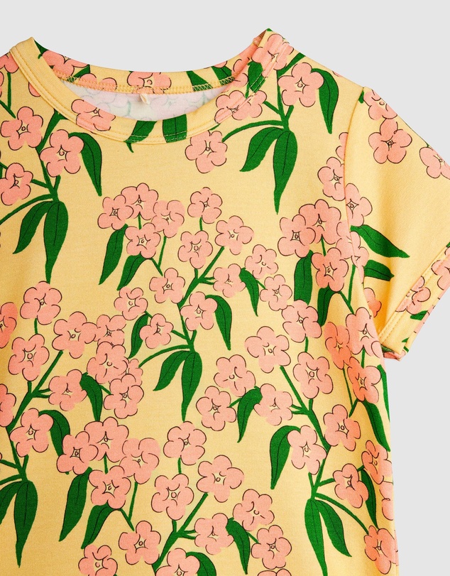 Mini Rodini - Alpine Flowers All Over Print SS Tee - Babies-Kids