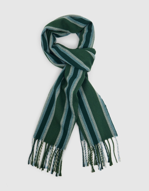 Oxford - Colton Stripe Wool Scarf