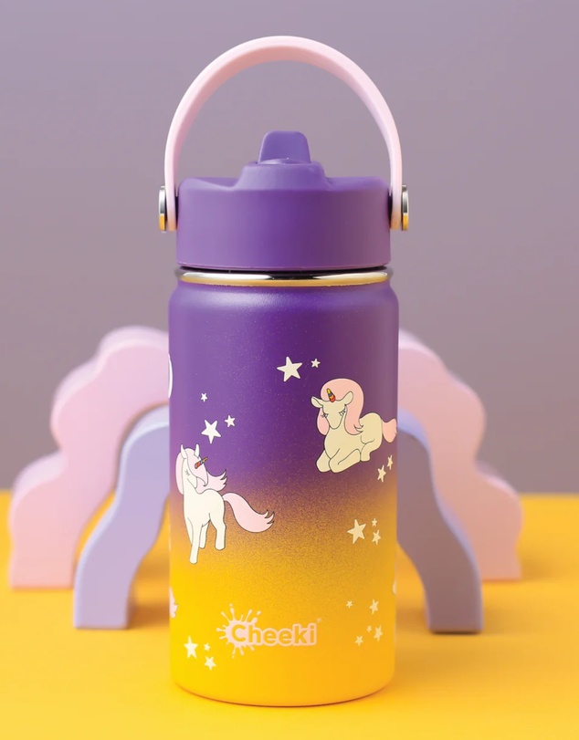Tolu Australia - 400ml Insulated Kids Bottle With Unicorns