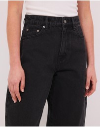 Calli - Cassidy High Rise Panelled Barrel Leg Jeans