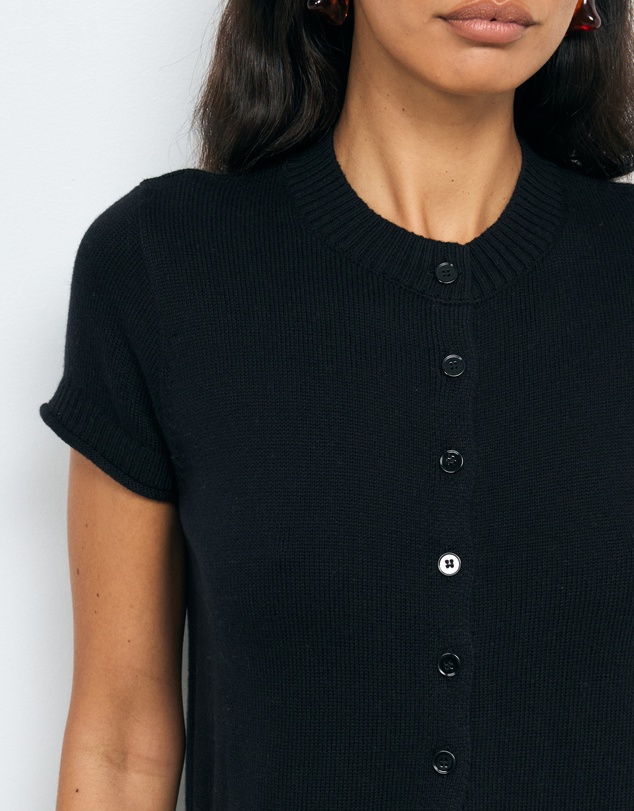 AERE - Abi Cotton Cashmere Blend Cardigan