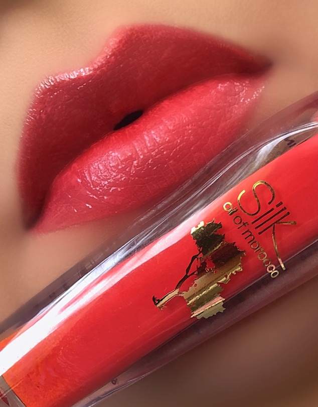 Silk Oil of Morocco - Argan Lipstain - Orange Fizz