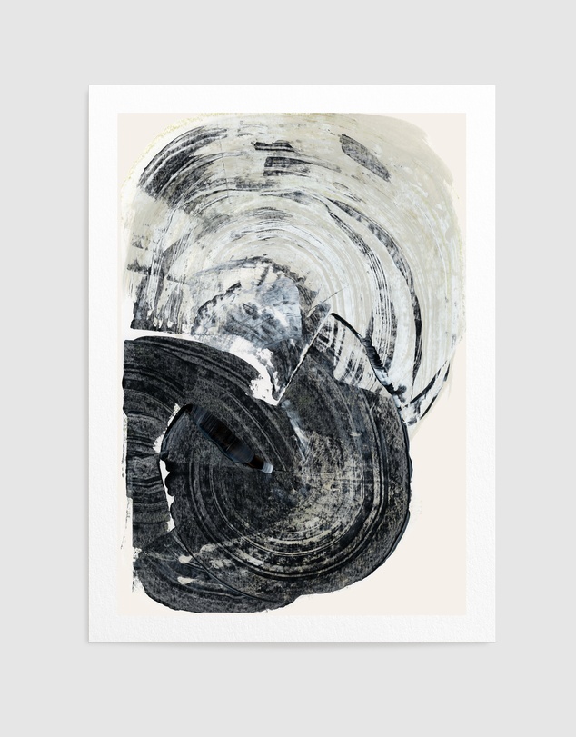 Olive et Oriel - Sea Fossil 1 by Cartissi Art Print