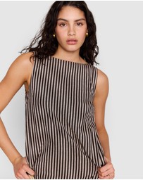 MINKPINK - Delmar Stripe Shift Dress