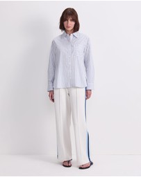Sportscraft - Logo Stripe Pocket Shirt