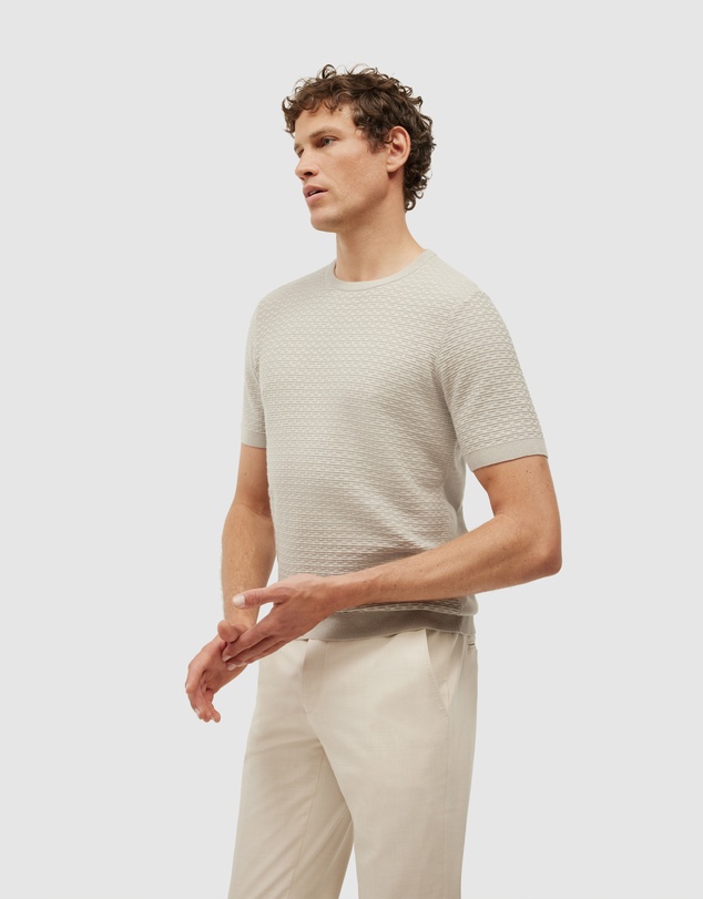 Politix - Frank Textured Short Sleeve Knit