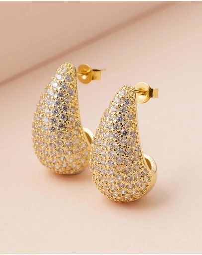 Carly Paiker - Riviera Raindrop Earrings