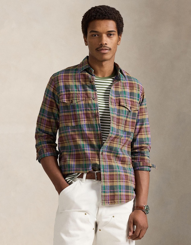 Polo Ralph Lauren - Classic Fit Madras Shirt - ICONIC EXCLUSIVE