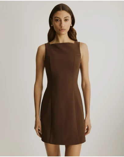 Atmos&Here - Shay Crepe Mini Dress