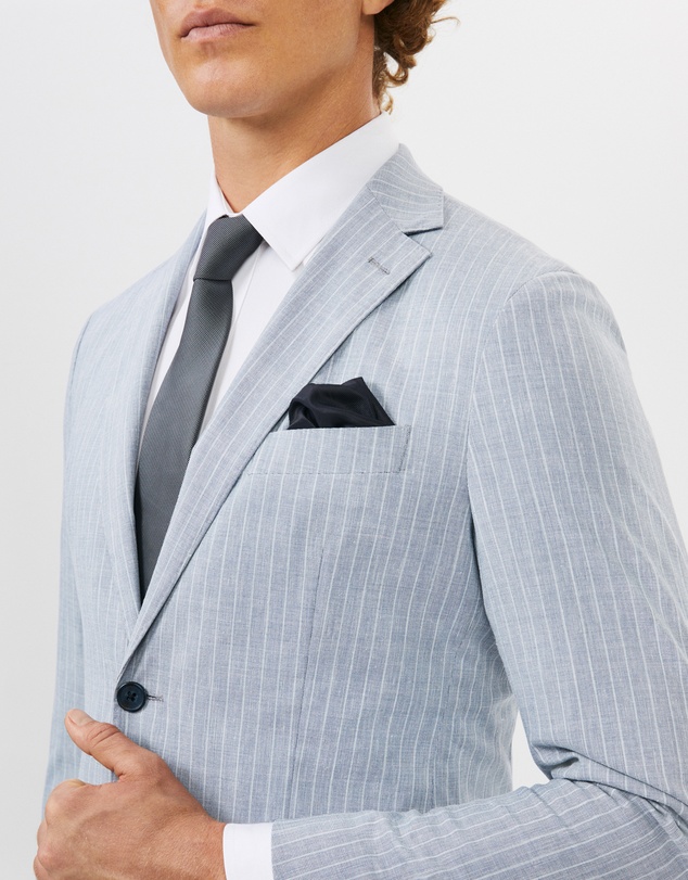 Van Heusen - Linen Blend Stripe Suit Jacket