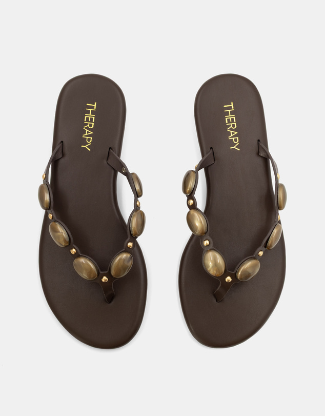 Therapy - Barth Gemstone Thong Sandal