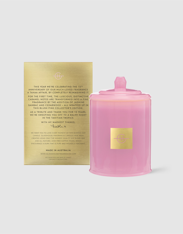 Glasshouse Fragrances - A Tahaa Affair Devotion 380g Soy Candle