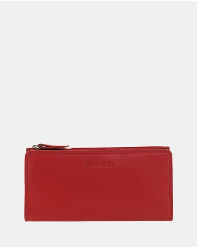 Pierre Cardin - Pierre Cardin Genuine Ladies Leather Bi-Fold Wallet