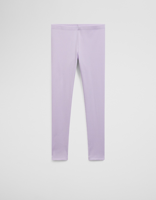 Country Road - Organically Grown Cotton Blend Solid Rib Legging