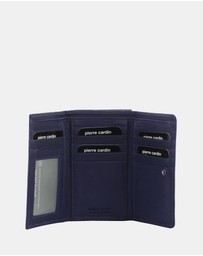 Pierre Cardin - Pierre Cardin Leather Ladies Tri-Fold Wallet