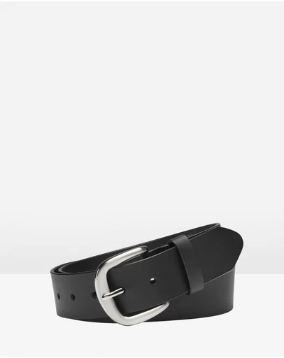 Buckle - Cassidy. Australian Made Buffalo Leather Belt. 38mm width.