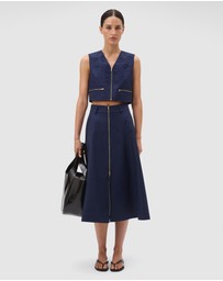 Oroton - Pocket Detail Vest